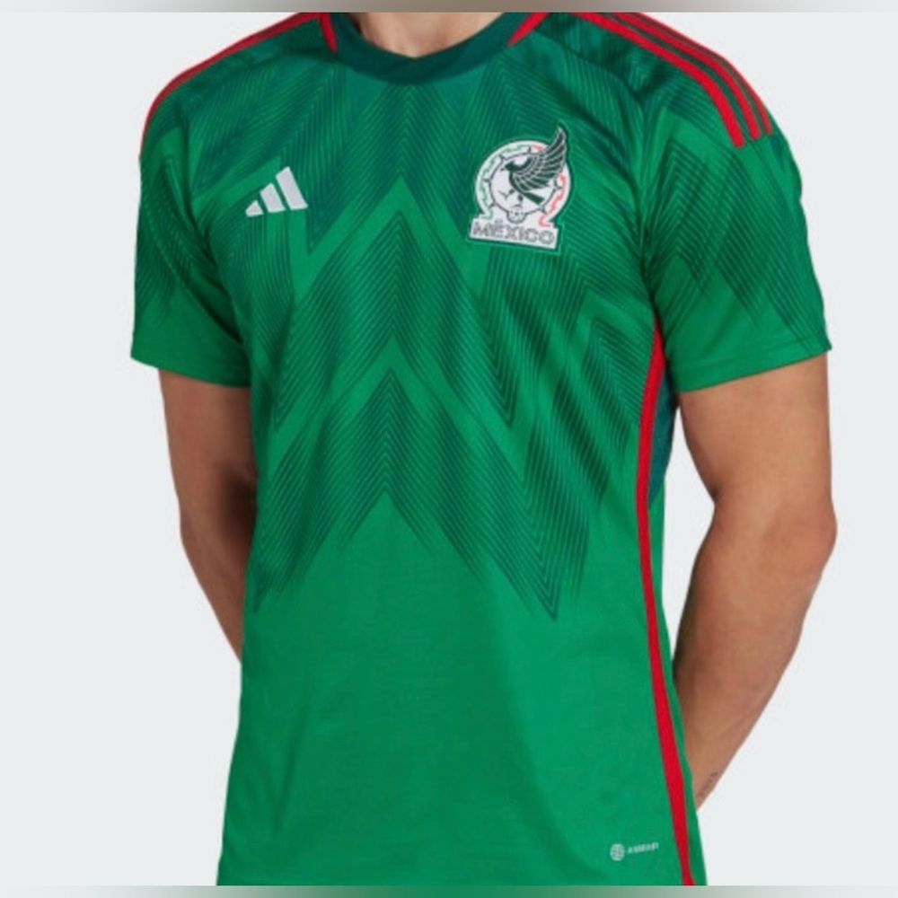 Adidas Mexico Home Jersey 2022 World Cup FMF AEROREADY Size Large